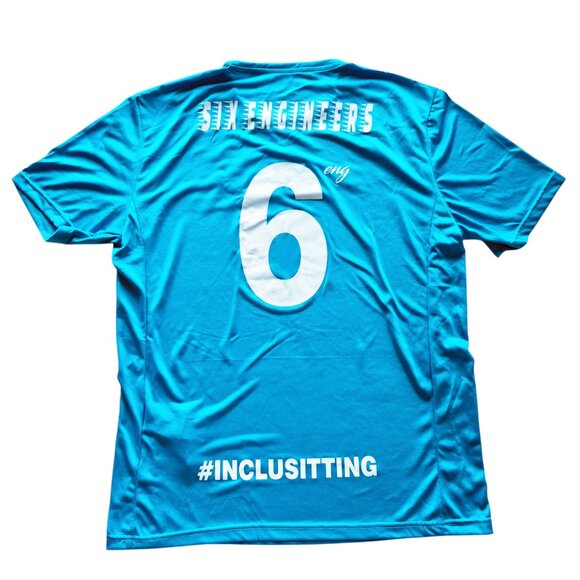 NWT Erreà Italian Vollyeball Jersey Workout Sport Ventilated Tee Size XXL - Picture 2 of 11